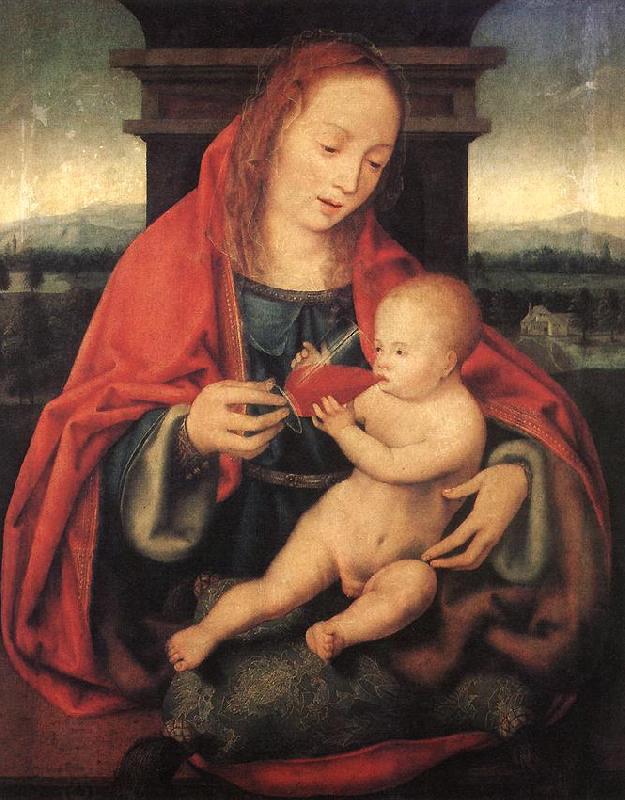 CLEVE, Joos van Virgin and Child fg China oil painting art